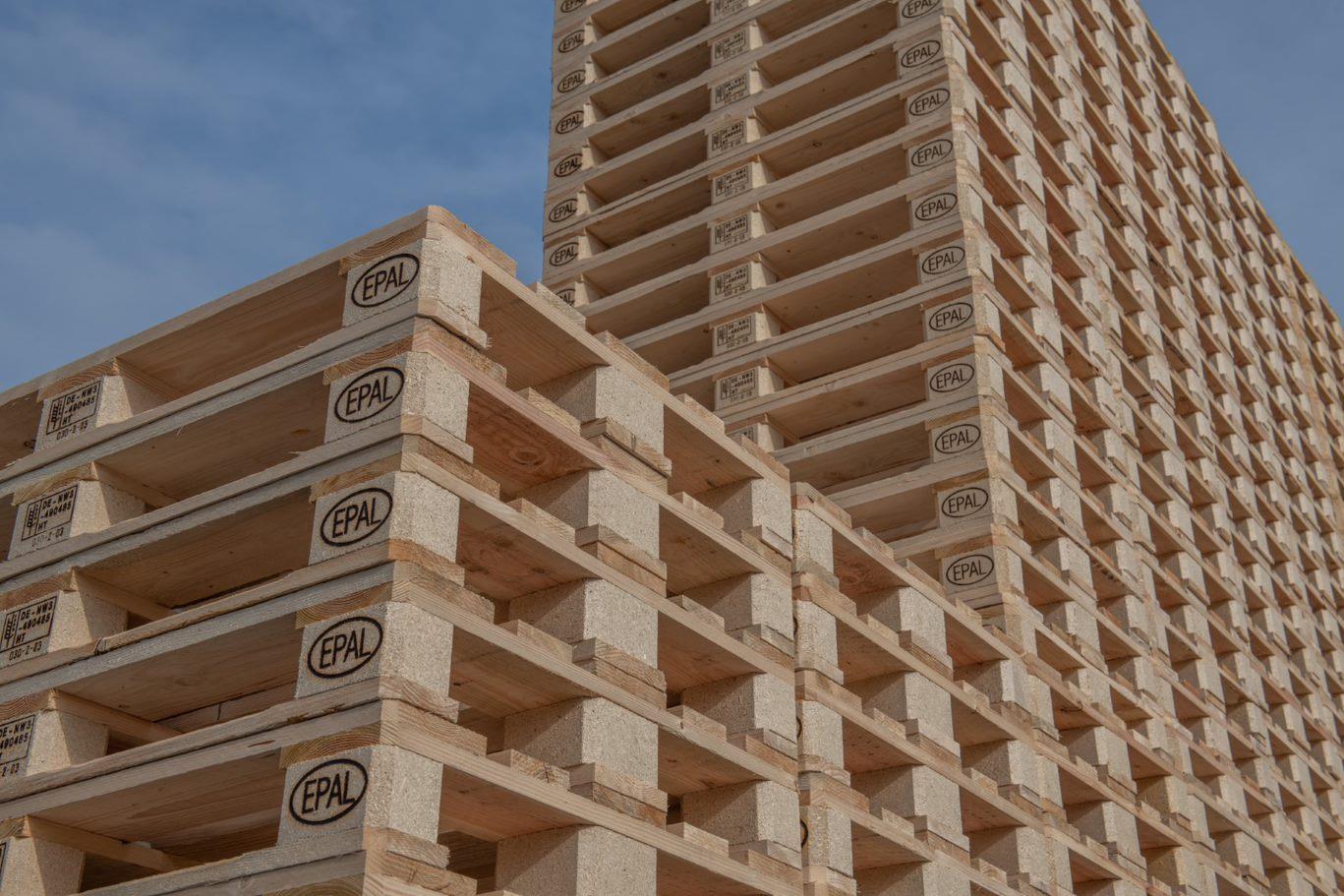 Pallets Sawn timber products Wood pallets Wood finishing service
