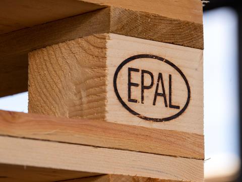 EPAL Europallet - Volhouten pallets